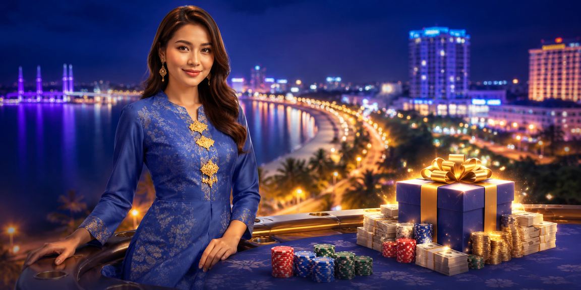 Pengguna berbaju kurung menggunakan aplikasi permainan ae66 di Kuantan Pahang